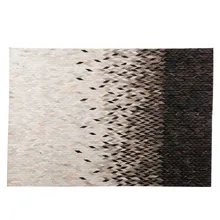 Нордический стиль, роскошный ковер из воловьей кожи ручной работы с seamed patchwor, натуральный меховой ковер для украшения гостиной офисный ковёр