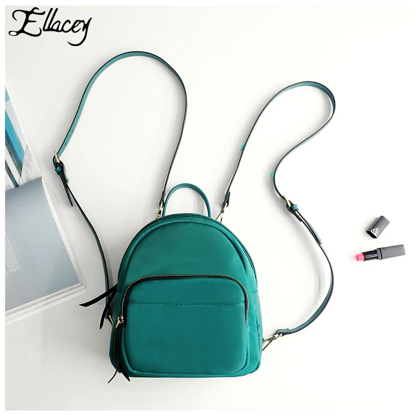 New 2017 Summer Oxford Backpack Women Candy Color Designer Travel Bag Preppy Style Girl School Bags