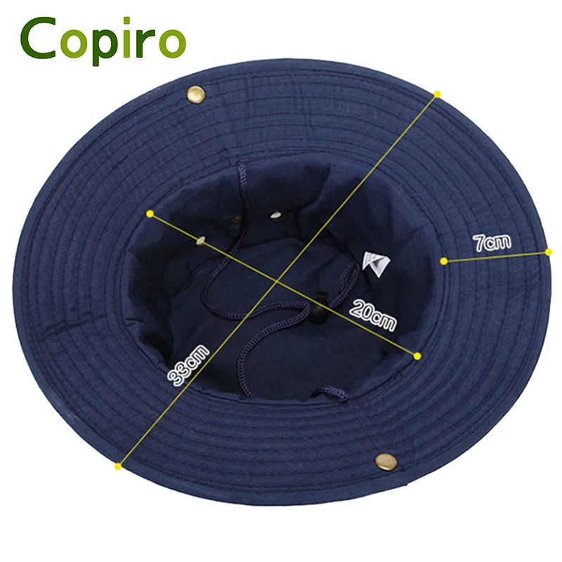 Copiro УФ солнце Тактический охотничья шляпа в походные кепки для рыбалки армейские кепки для Для мужчин ветрозащитный шапки для туризма