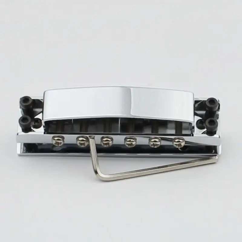 

Ricken-backer Style Guitar Bridge Cover And Base Plate RK-100 Chrome