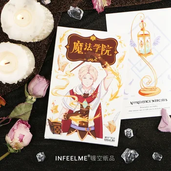

30 Sheets/Set Apprentice Witches Postcard/Greeting Card/Message Card/Birthday Letter Envelope Gift Card