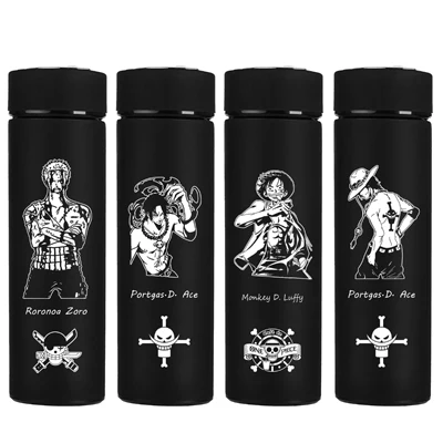 

ONE PIECE Stainless Steel Vacuum Flasks Thermoses Cool Luffy ZORO Thermos Mugs Cup Travel Portable Drinkware Thermocup