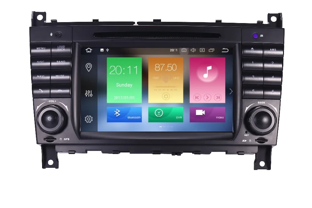 Автомобильный GPS навигатор для Mercedes Benz C Class W203 2004 2007 c200 C230 C240 C320 C350 CLK W209 радио Wi Fi dvd