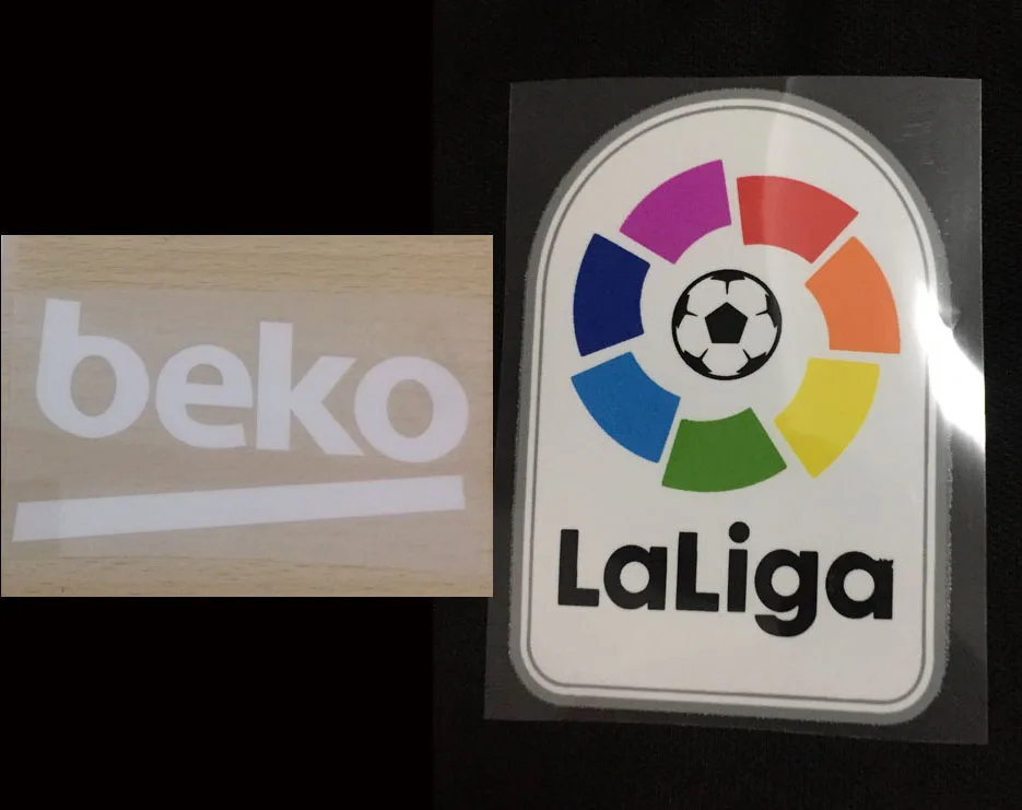 

2016-2017 La Liga LFP Patch And White Blue Beko Patch Soccer Badge