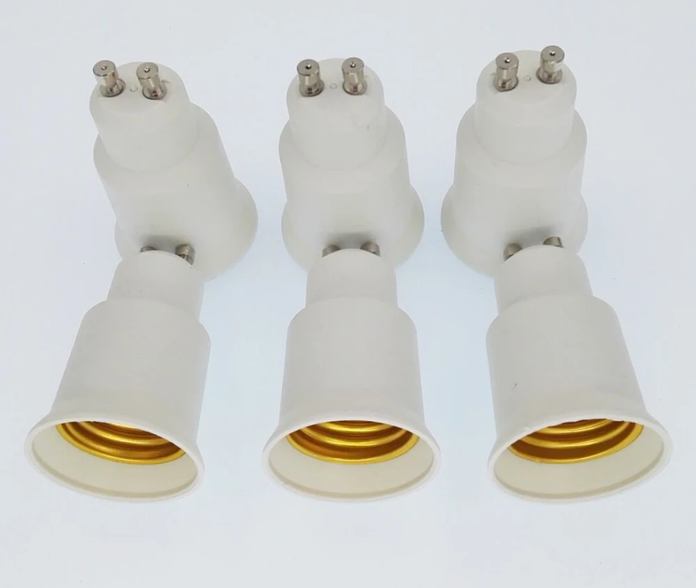 Buy GU10 to E27 Lamp base adapter, Lamp base converter