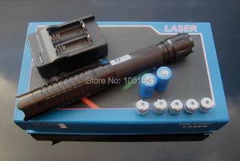 

Strong Power Military 100W 100000m 450nm Blue Laser Pointers Flashlight Burning Match/Dry Wood/Candle/Black/Burn Cigarettes