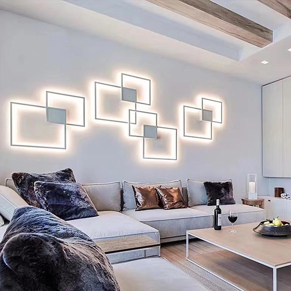 Zerouno Decorative modern LED Wall Lamp DIY Ceiling lights indoor for home interior TV Wall Lights lounge living Room bedroom Zerouno Decorative modern LED Wall Lamp DIY Ceiling lights indoor for home interior TV Wall Lights lounge living Room bedroom