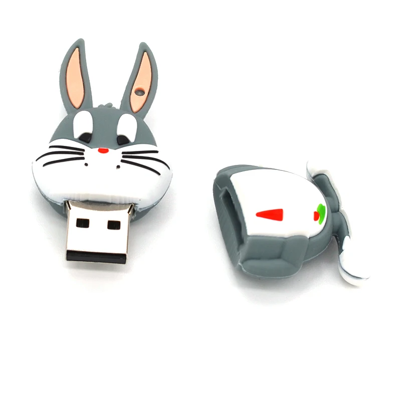 Bugs Bunny USB флэш-накопитель Даффи Дак флеш-накопитель 4 ГБ 8 ГБ 16 ГБ 32 ГБ Tweety USB флешка Devil Pendrive Внешняя память 2016 новинка