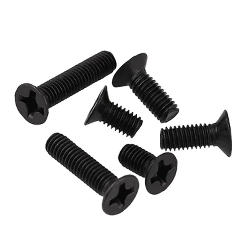 30Pcs M1.7 Flat Machine tooth Small screws Cross Phillips Countersunk