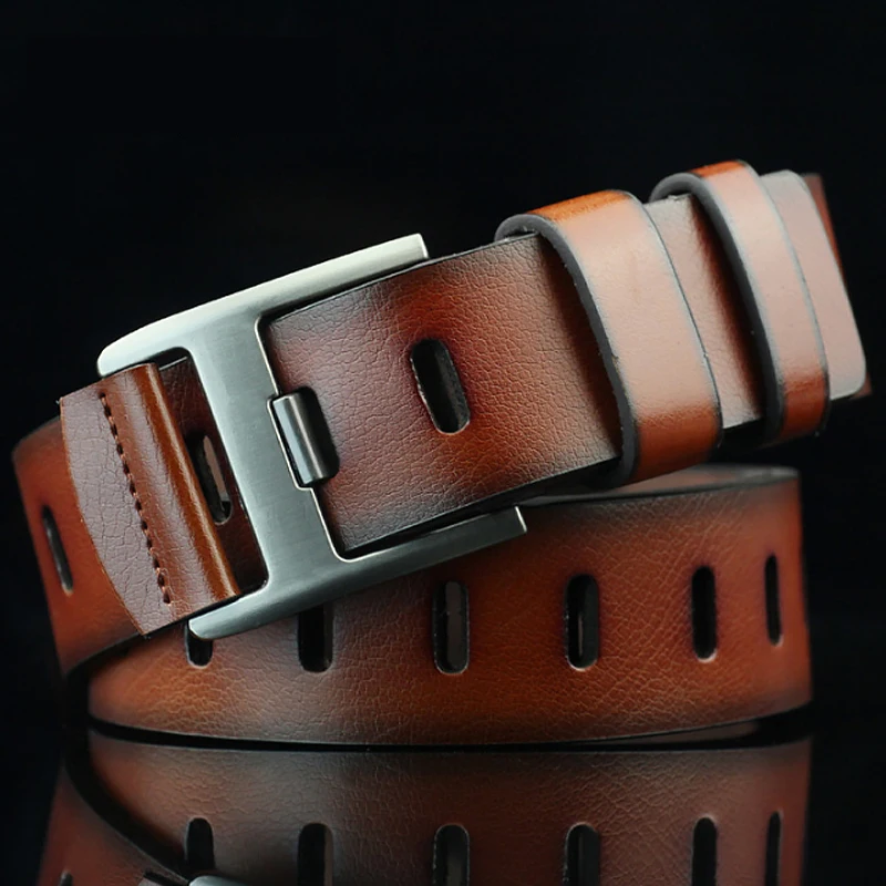 

mens belts luxury designers genuine leather belt male pin buckle belts men leather black belt for men 2019 cintos para homem Y17