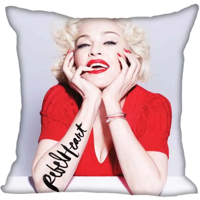 40X40 см, 33X33 см(с одной стороны) животные наволочки современные декоративные для дома звезда Чехол на подушку с изображением Мадонны для гостиной наволочки - Цвет: Pillowcase 26