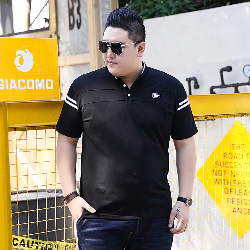 Новые брендовые летние футболки с коротким рукавом 10XL 8XL 6XL 5XL 4XL 2018 мужские