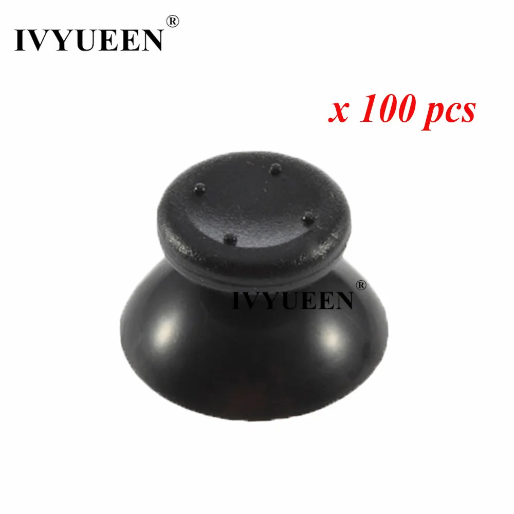 IVYUEEN 100 шт. черный/серый для Xbox 360 Сменные аналоговые ручки джойстика X Box