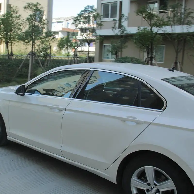 

Car Rear Panels Window Door Exterior Excent Chromium Decorative Decoration Mouldings Covers Trim 17 18 19 FOR Volkswagen Lamando