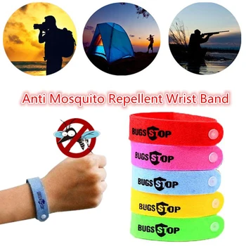 

Dropship Mosquito repellent bracelet anti Insect Bugs Control Mosquito Repellent Wristband safe For Kids Mosquito Pest Control