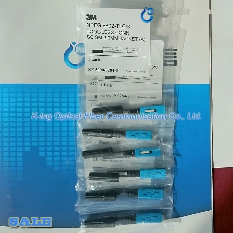 imágenes para 100 Unids/lote 3 M 8802 De Fibra Óptica Conector Fast/FTTH Rápido Connector3M NPFG 8802-TLC/3 SC de fibra rápida conectores imágenes para 100 Unids/lote 3 M 8802 De Fibra Óptica Conector Fast/FTTH Rápido Connector3M NPFG 8802-TLC/3 SC de fibra rápida conectores