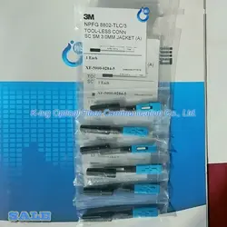 100 шт./лот 3 м 8802 Волокно оптический разъем быстро/FTTH Быстрый connector3m npfg 8802-tlc/3 сбн Волокно быстро разъемы