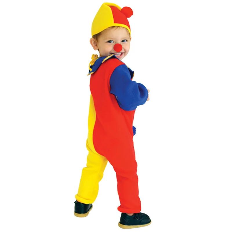 Funny Joker Costume Kid Cosplay Halloween costumes for Children Cute