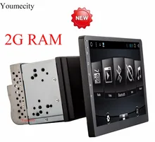 Youmecity pantalla Octa core de 10 pulgadas 2 din android 7.1 universal Radio de coche Doble DVD de Navegación GPS En el tablero de PC de vídeo Estéreo wifi