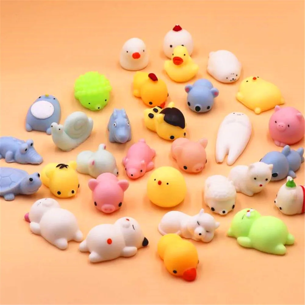 Mini Change Color Squishy Cute Cat Antistress Ball Squeeze Mochi Rising Abreact