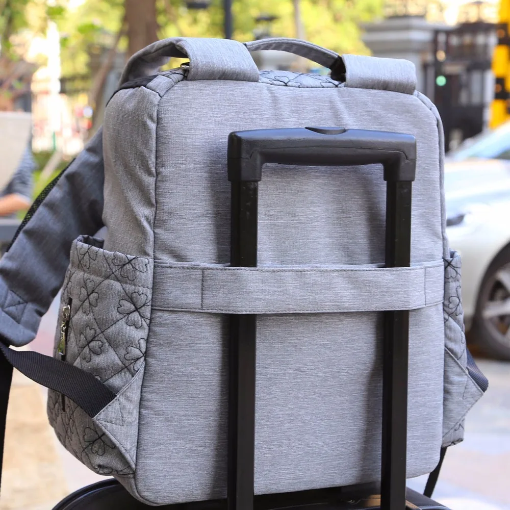  Diaper Bag Fashion Mummy Maternity Nappy Bag Brand Baby Travel Backpack Diaper Organizer Nursing Ba