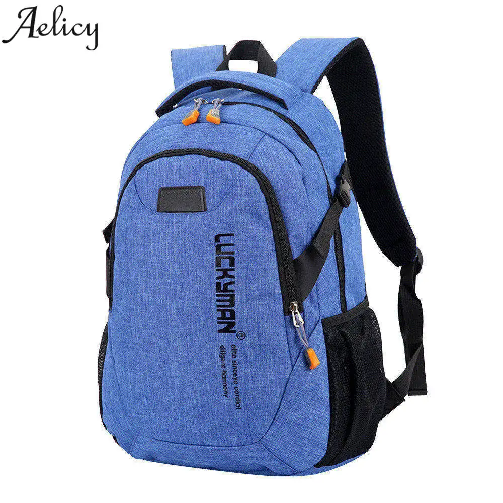 Aelicy de moda mochilas para diseñadores marca mochila de alta capacidad de mochila de lona de hombre mochila escolar bolsas para la escuela de hombre