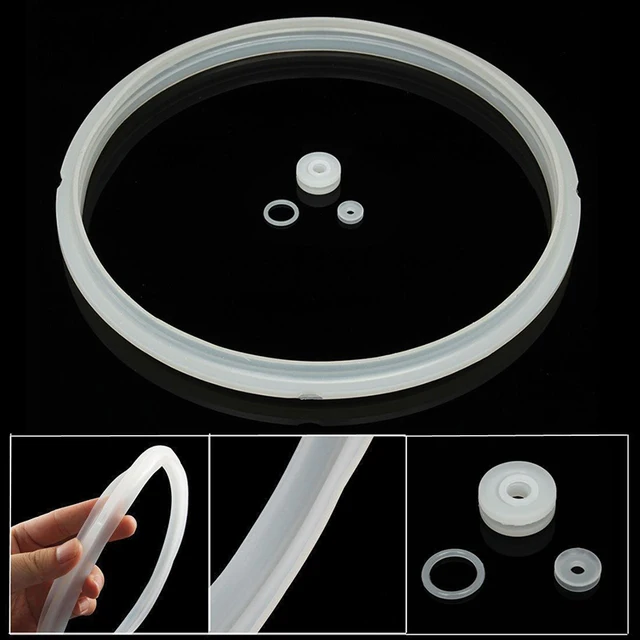 New Arrival Replacement Silicone Pressure Cooker Gaskets Rubber Clear