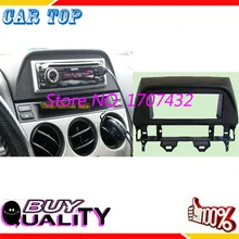 Один Din CD DVD Стерео Панель для MAZDA 6 Atenza 2002-2007Fascia радио И Установка Даш Гора Установка Kit Плиты черного или серого цвета