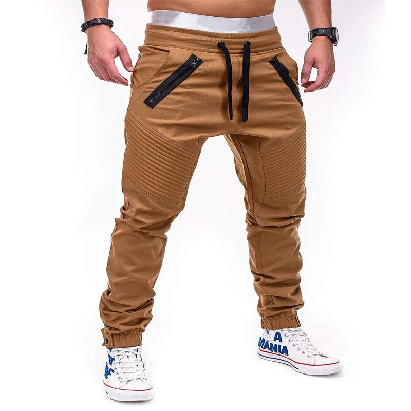 

Mens Joggers Cotton Sweatpants Running Workout Training Skinny Trousers Male Gym Fitness Crossfit Track Pants Sportswear Bottoms
