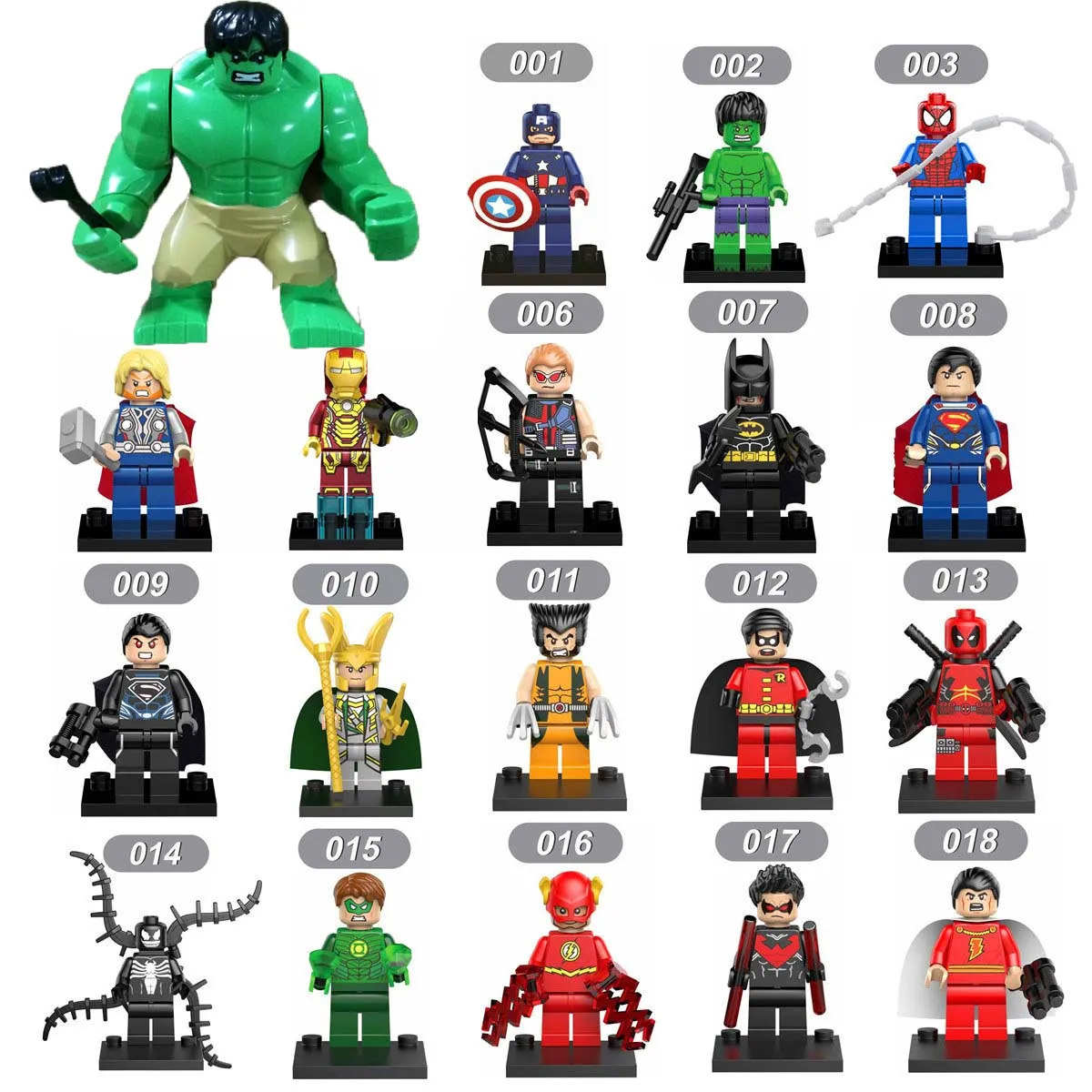 

LegoING MarvelINg Super Heroes Figure DIY Blocks Avengers Justice League Model Building Blocks Compatible Legoinglys Batman