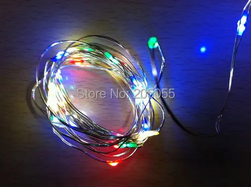 10pcs Lot 2m 20led Battery Operated Cooper Wire Ultra Thin Led 10pcs Lot 2m 20led Battery Operated