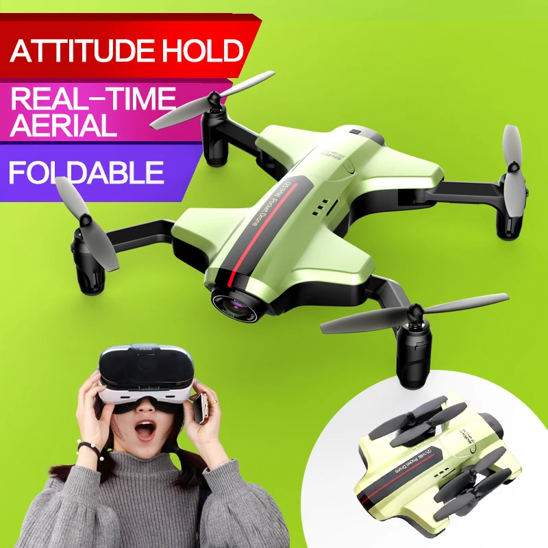 Foldable UdiRC Drone WIFI FPV Real Time I251HW 2.4G Headless Mode VR Glass APP Remote Control Heliconter Aircraft | Игрушки и хобби