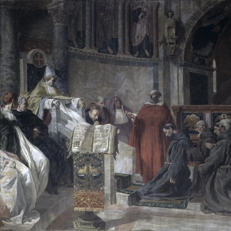 Saint Francis Before Pope Innocent The Third Poster Print (36 x 24)