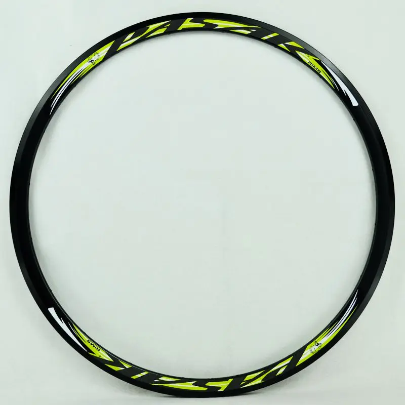 green 24hole 1pc Колесные обода дорожных велосипедов 700C дорожный велосипед обода 30 мм высокая глубина 19 мм Ширина Обода велосипедные Алюминий/Литые диски довод 20/24 отверстие Матовый - Цвет: green 24hole 1pc