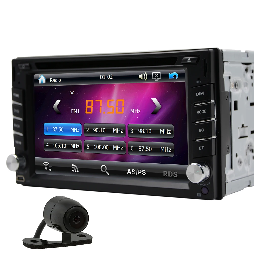 Clearance System Navigator Car DVD Player GPS Double Din Logo Autoradio BT MP4 3D map Auto PC Radio USB SD AMP Stereo 10