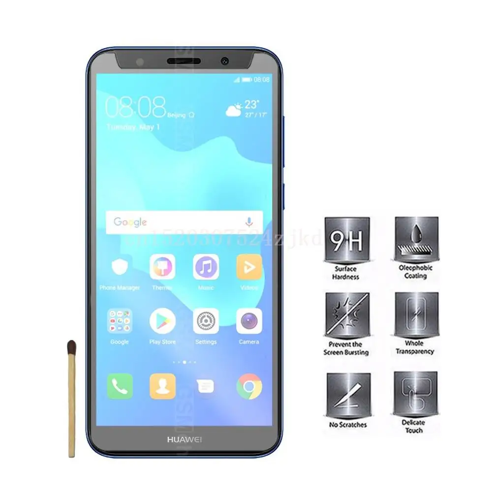 Стекло для huawei y5 lite 2018 Экран Защитная пленка c закаленным стеклом Y5 защитная