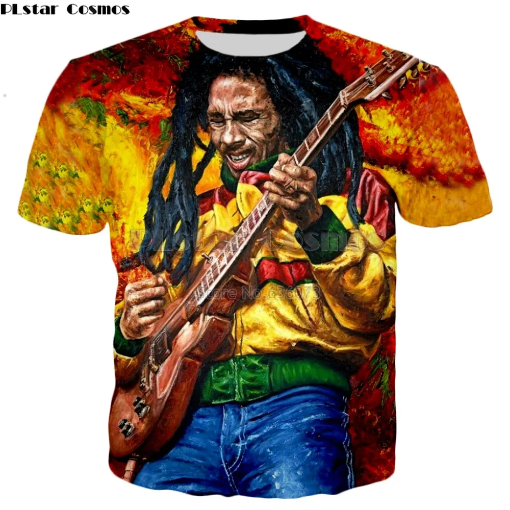 bob marley camiseta