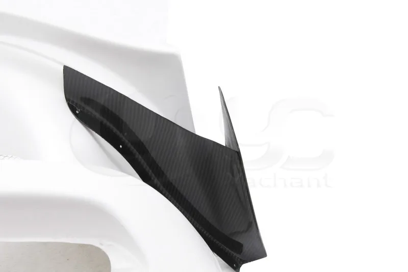 1992-1997 Mazda RX7 FD3S RE-GT Style Front Bumper Canards CF (7)