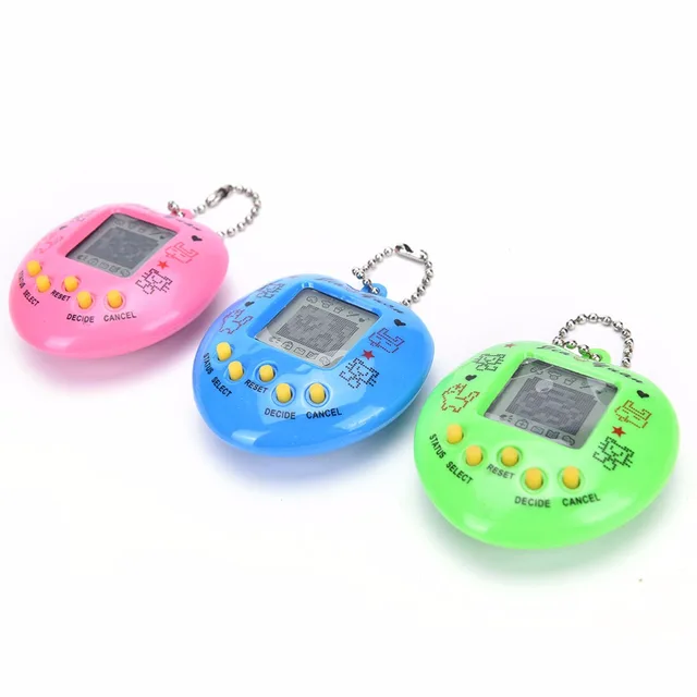 TOYZHIJIA 1PC Mini electronic pet game machine Tamagochi 168 pet in 1 Learning Education toys  For Children Drop Shipping 3