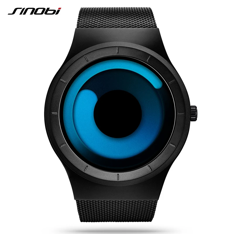 Prix pour Sinobi de creative hommes et femmes montre à quartz étanche bracelet en maille noir sport montres mode montres relogio feminino Prix pour Sinobi de creative hommes et femmes montre à quartz étanche bracelet en maille noir sport montres mode montres relogio feminino