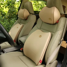 Хорошее качество машинный Поясничный спинкой сиденья подушки автокресло чехлов для подголовника пространство пены памяти шеи Отдых аксессуары для интерьера