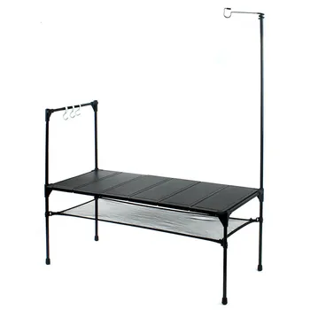 

Outdoor folding table ultra-light camping stand barbecue table self-portable combination splice picnic table
