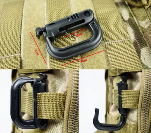 5 PCS bushcra رخوة حلقة تسلق D حلقة القفل جبل D-مشبك حلقي المفاجئة هوك مشبك البلاستيك 4 اللون تسلق اكسسوارات أداة خارجية 5 PCS bushcra رخوة حلقة تسلق D حلقة القفل جبل D-مشبك حلقي المفاجئة هوك مشبك البلاستيك 4 اللون تسلق اكسسوارات أداة خارجية