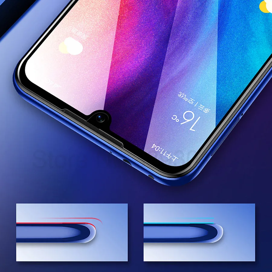 9H 3D стекло для Xiaomi Mi 9 Закаленное стекло пленка для Redmi Note 7 полный клей покрытие экрана Защитная на Mi 9 SE