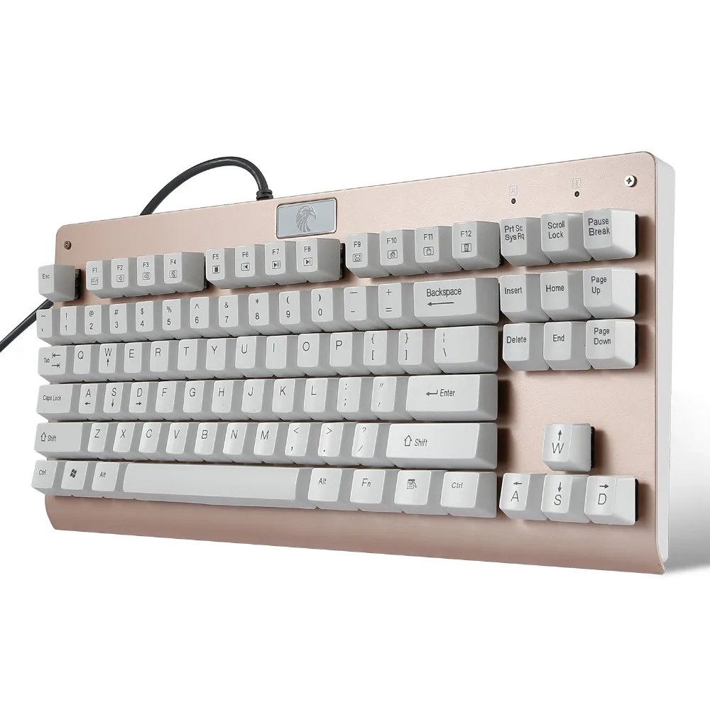 Z 77 Eagle TKL механическая клавиатура без света Outemu синий переключатель 87 ключей США