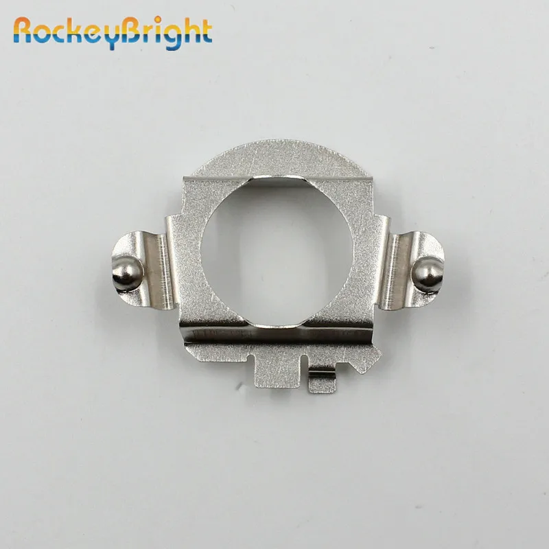 Rockeybright H7 LED Metal clip lamp socket H7 metal retainer clips for