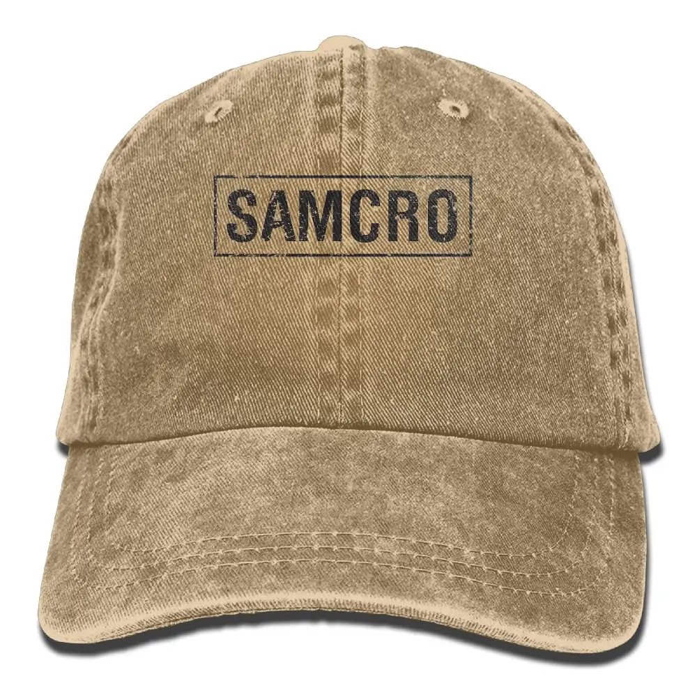 SAMCUSTOM Samcro 3D креативная индивидуальность Промытые джинсовые шапки осень лето для мужчин и женщин Гольф Sunblock хоккейные кепки