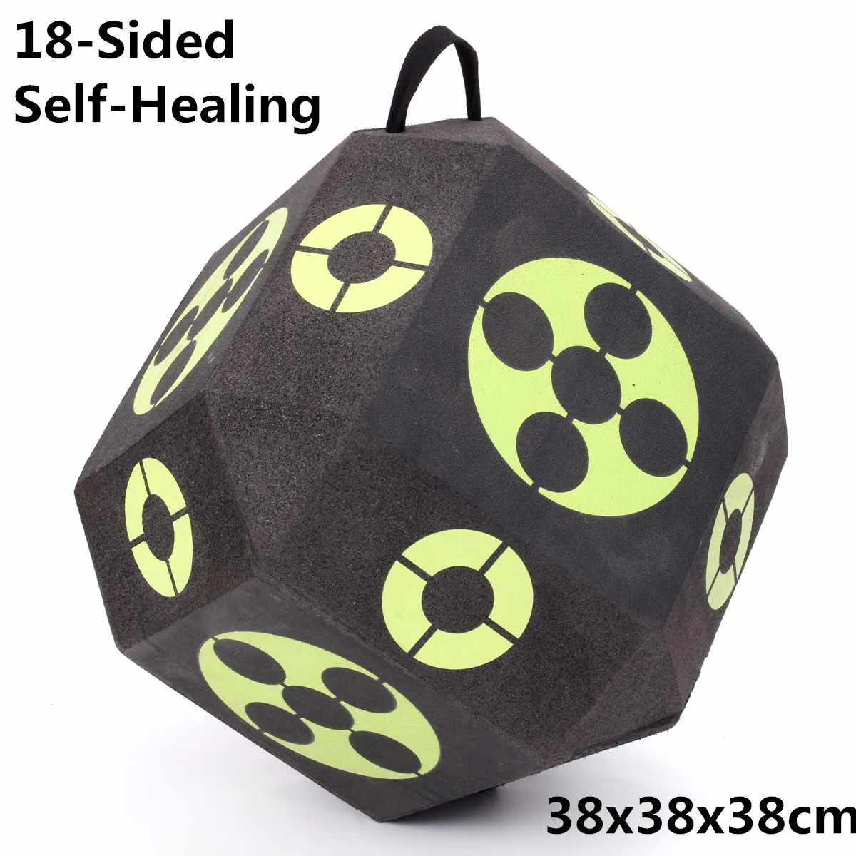 Günstig Y 3D Ziel Würfel 38cm Seiten für Schießen Jagd Praxis Ausbildung Pfeil Ziel Cube Für Recurve Bogen Self Healing schaum
