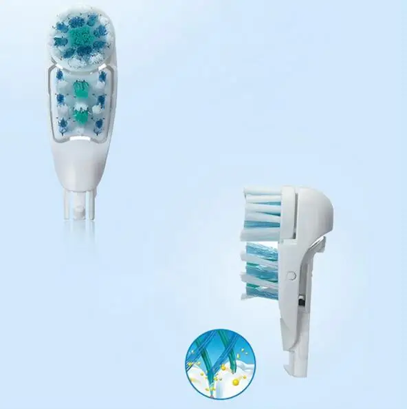 Battery Toothbrush Head Soft Bristles Replacement 4