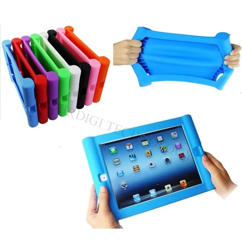 Shockproof Protective Case for Apple iPad 2/3/4 Silicone Drop Proof Case Cover for Home Children Kids with Free Shipping Shockproof Protective Case for Apple iPad 2/3/4 Silicone Drop Proof Case Cover for Home Children Kids with Free Shipping